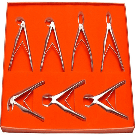 Pedo Extraction Forceps: Set of 7