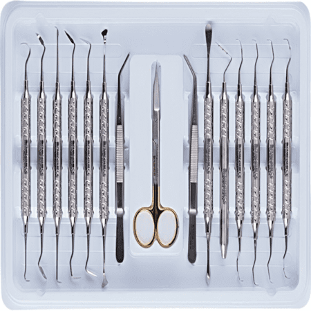 Periodontal Instruments: Set of 15